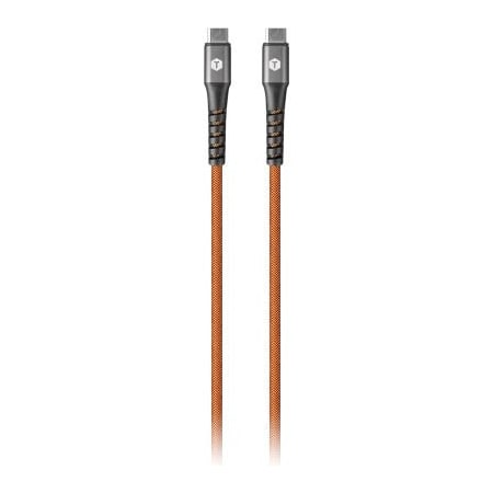 Integrated Supply Network Mizco 8 Ft. Cable With Slim Tip With Usb-C To Usb-C Connector TT-PC8-C2C